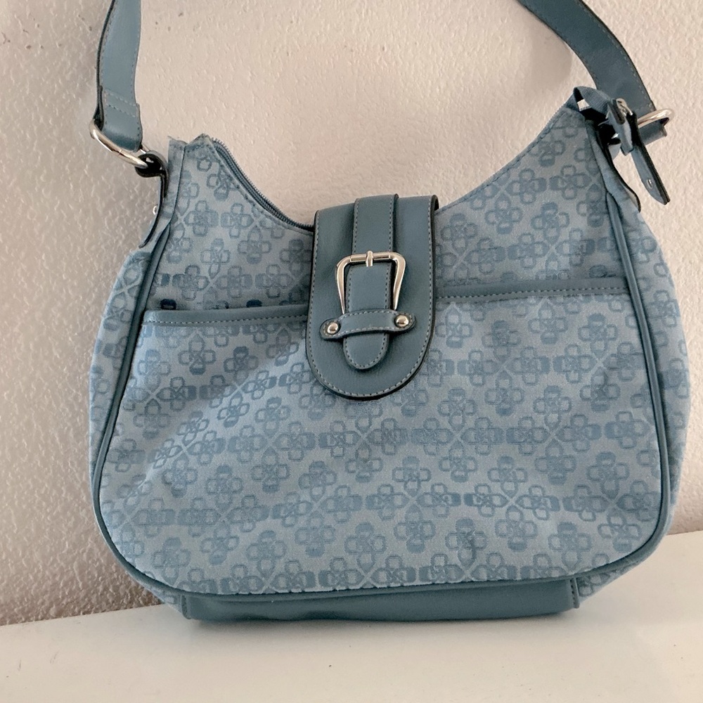 Blue Floral Women's Bag